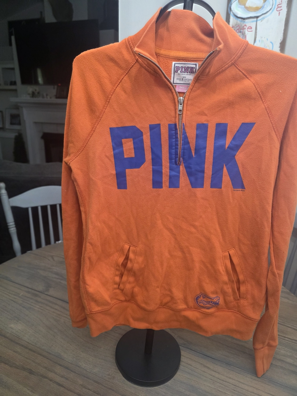 VintagePINK Victoria's Secret Florida Gators Quarter Zip Sz S